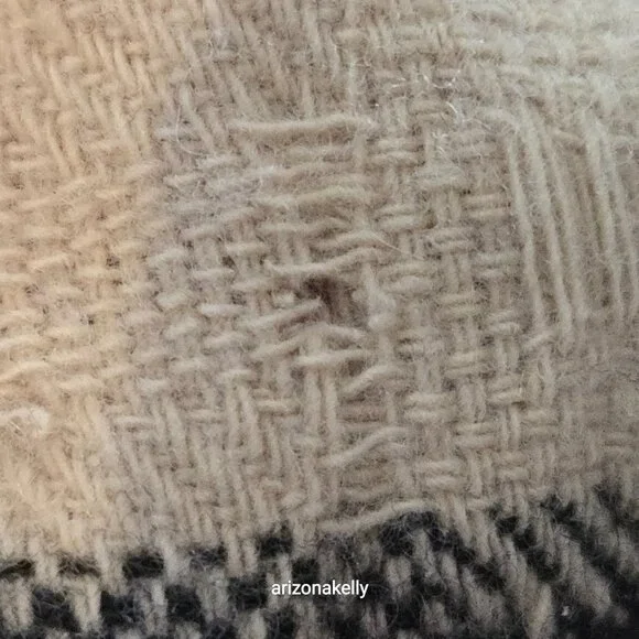 Burberry Merino Cashmere Woven Plaid Scarf - Picture 10 of 16